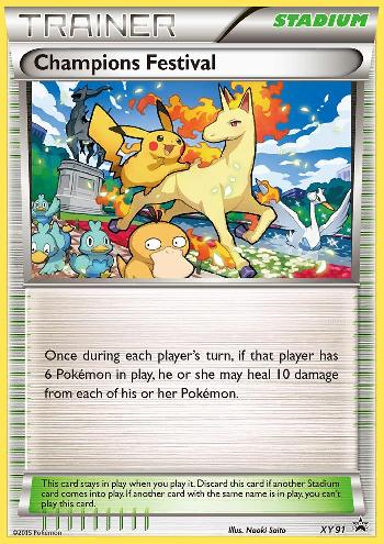 Champions Festival (XY91) (2015) [XY: Black Star Promos] | Pegasus Games WI