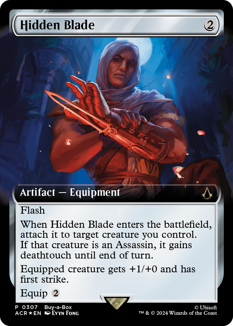 Hidden Blade (Extended Art) [Assassin's Creed Promos] | Pegasus Games WI