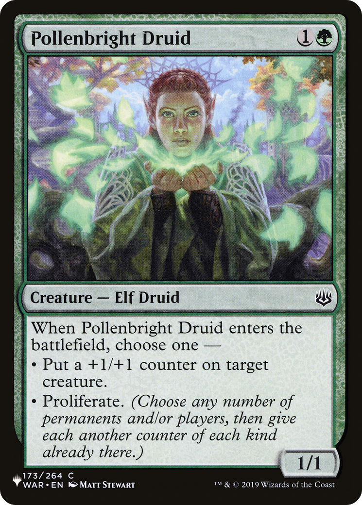 Pollenbright Druid [The List] | Pegasus Games WI