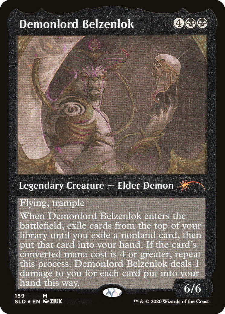 Demonlord Belzenlok (Foil Etched) [Secret Lair Drop Series] | Pegasus Games WI