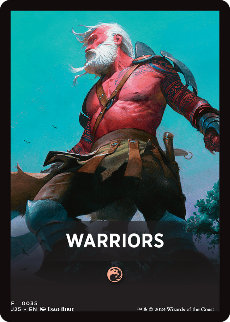 Warriors Theme Card [Foundations Jumpstart Front Cards] | Pegasus Games WI