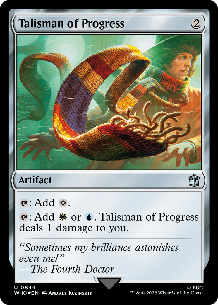 Talisman of Progress (Surge Foil) [Doctor Who] | Pegasus Games WI