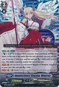 Omniscience Regalia, Minerva (BT14/005EN) [Brilliant Strike] | Pegasus Games WI