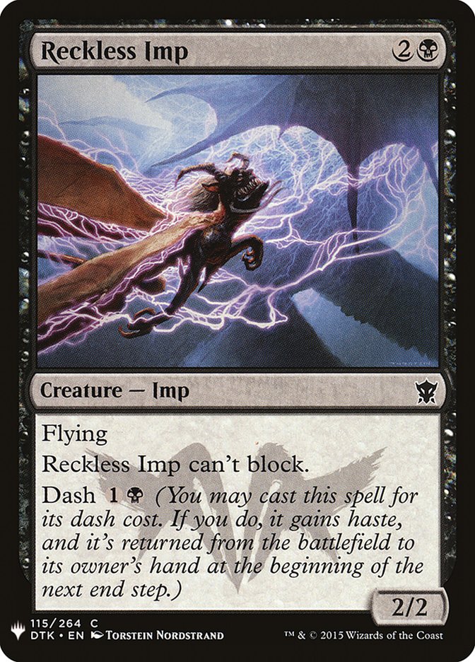 Reckless Imp [Mystery Booster] | Pegasus Games WI