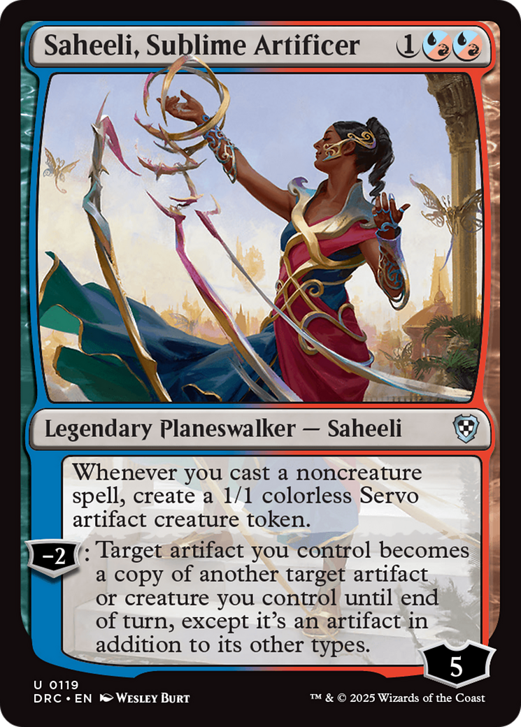 Saheeli, Sublime Artificer [Aetherdrift Commander] | Pegasus Games WI