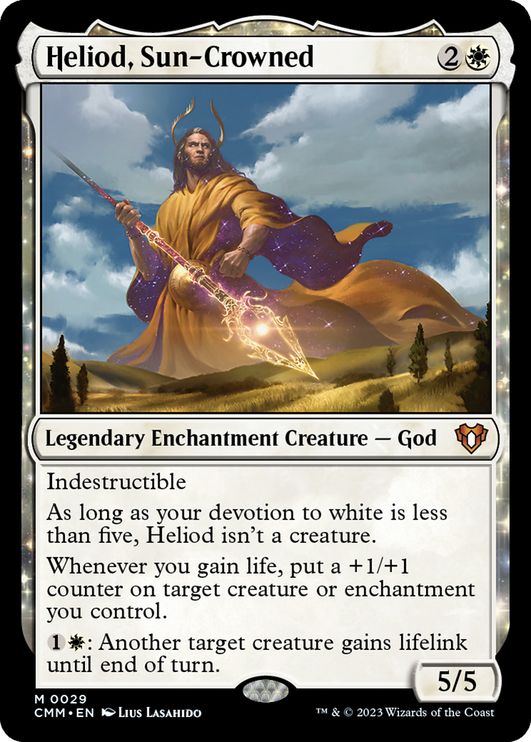 Heliod, Sun-Crowned [Commander Masters] | Pegasus Games WI
