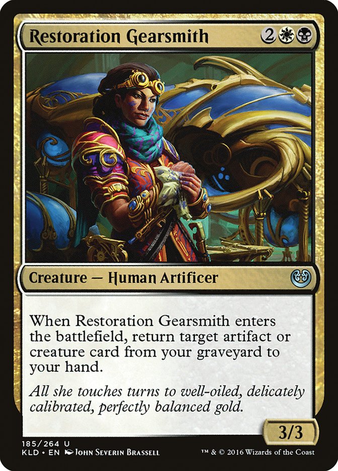Restoration Gearsmith [Kaladesh] | Pegasus Games WI