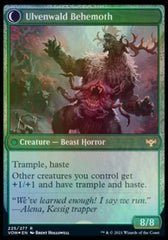 Ulvenwald Oddity // Ulvenwald Behemoth [Innistrad: Crimson Vow Prerelease Promos] | Pegasus Games WI