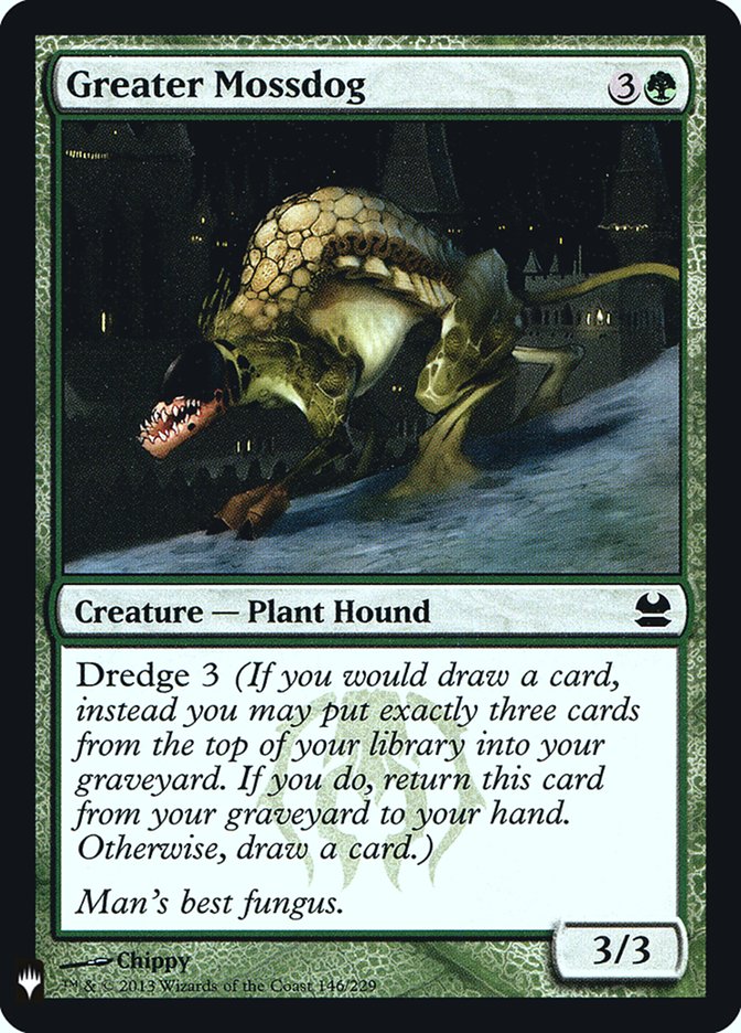 Greater Mossdog [Mystery Booster] | Pegasus Games WI