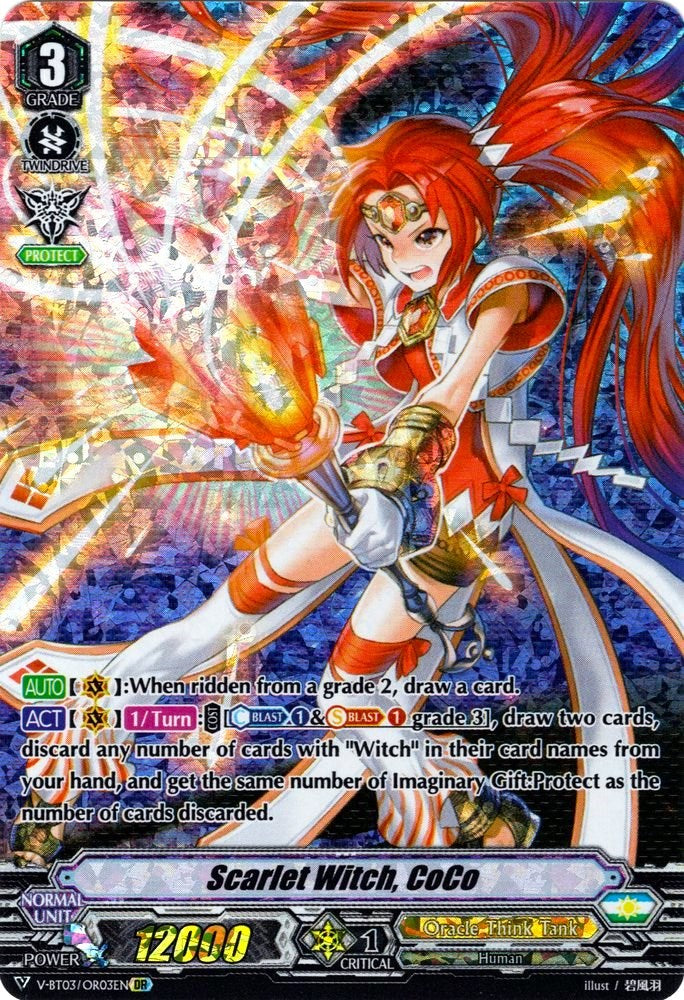Scarlet Witch, CoCo (V-BT03/OR03EN) [Miyaji Academy CF Club] | Pegasus Games WI