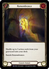 Remembrance [U-WTR163] (Welcome to Rathe Unlimited)  Unlimited Rainbow Foil | Pegasus Games WI