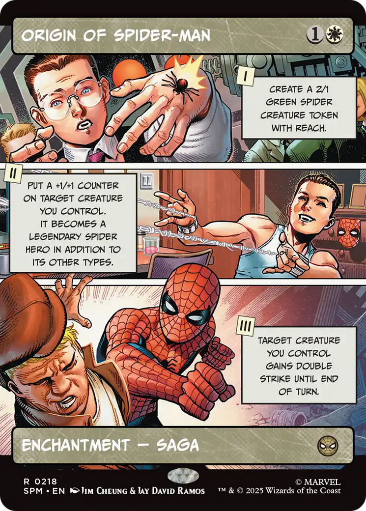 Origin of Spider-Man (Borderless) [Marvel's Spider-Man] | Pegasus Games WI