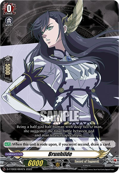 Brunhilde (D-TTD02/004EN) [Record of Ragnarok] | Pegasus Games WI