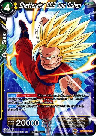 Shatterkick SS2 Son Gohan (P-099) [Promotion Cards] | Pegasus Games WI