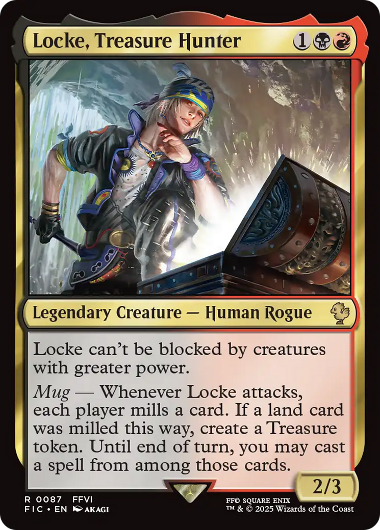 Locke, Treasure Hunter [FINAL FANTASY Commander] | Pegasus Games WI
