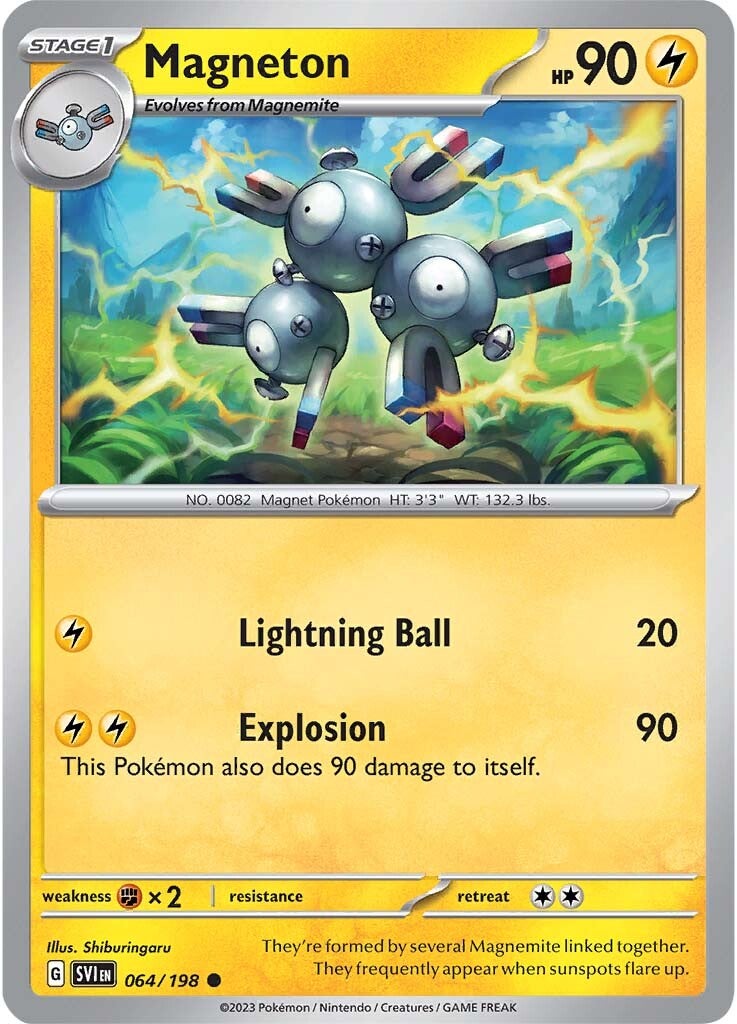 Magneton (064/198) [Scarlet & Violet: Base Set] | Pegasus Games WI