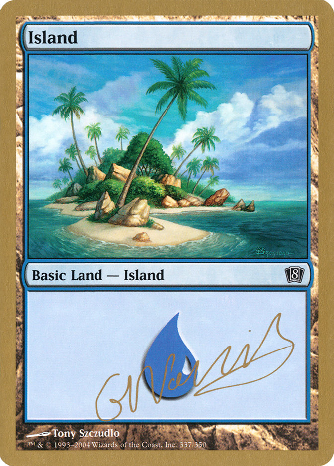 Island (gn337) (Gabriel Nassif) [World Championship Decks 2004] | Pegasus Games WI