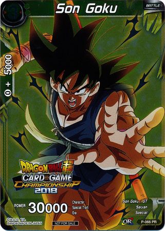 Son Goku (P-066) [Promotion Cards] | Pegasus Games WI