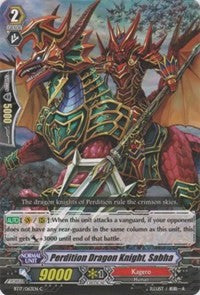 Perdition Dragon Knight, Sabha (BT17/063EN) [Blazing Perdition ver.E] | Pegasus Games WI
