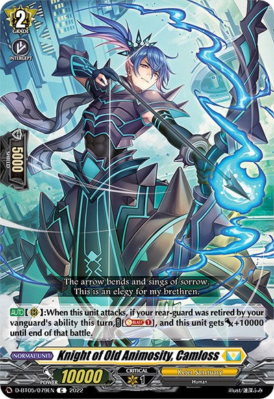 Knight of Old Animosity, Camloss (D-BT05/079EN) [Triumphant Return of the Brave Heroes] | Pegasus Games WI