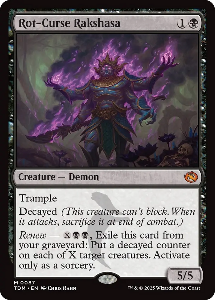 Rot-Curse Rakshasa [Tarkir: Dragonstorm] | Pegasus Games WI