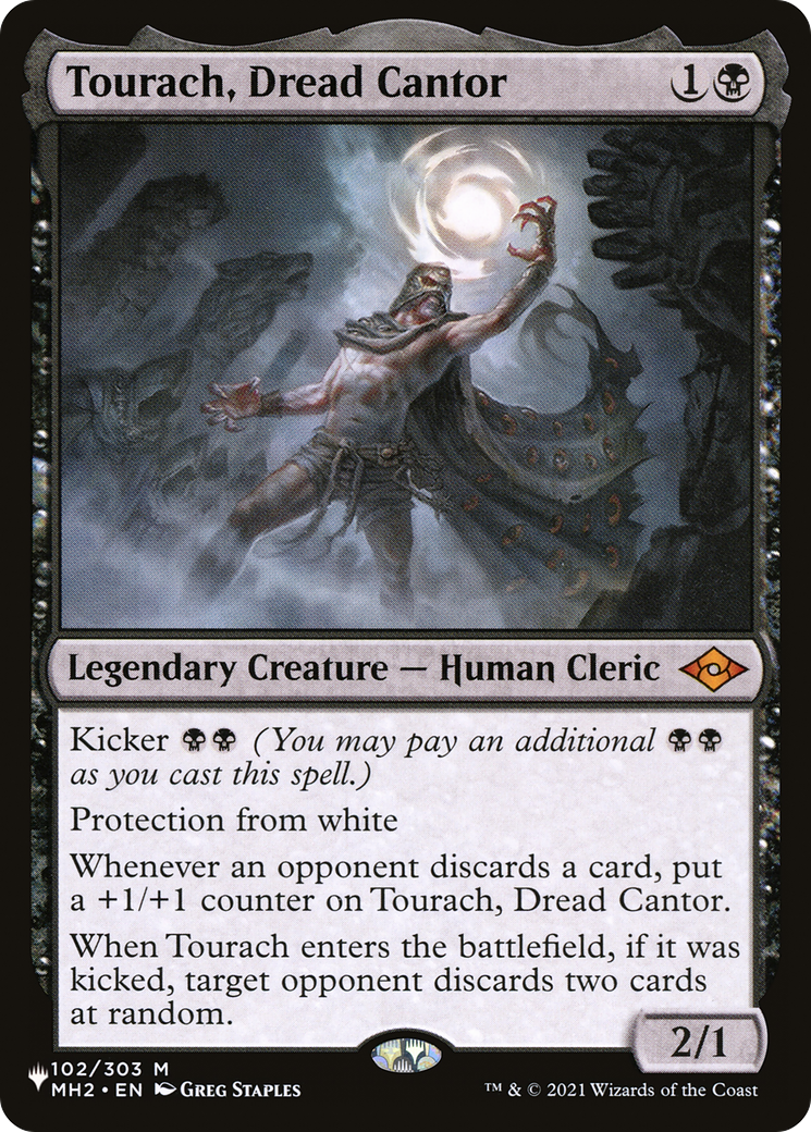 Tourach, Dread Cantor [The List Reprints] | Pegasus Games WI