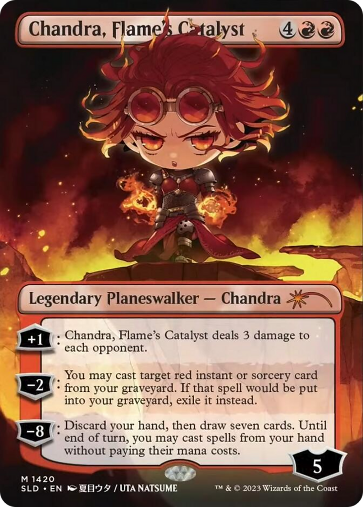 Chandra, Flame's Catalyst (Rainbow Foil) [Secret Lair Drop Series] | Pegasus Games WI