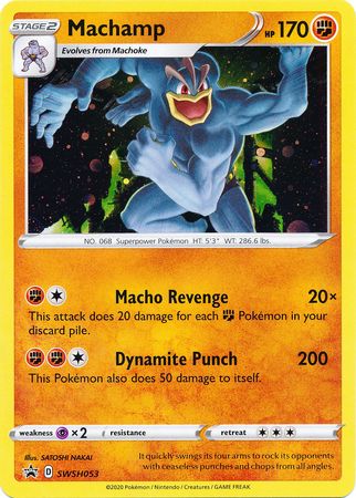 Machamp (SWSH053) [Sword & Shield: Black Star Promos] | Pegasus Games WI