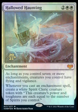 Hallowed Haunting [Innistrad: Crimson Vow Prerelease Promos] | Pegasus Games WI