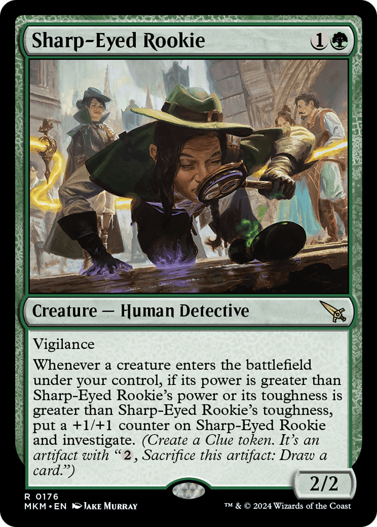 Sharp-Eyed Rookie [Murders at Karlov Manor] | Pegasus Games WI