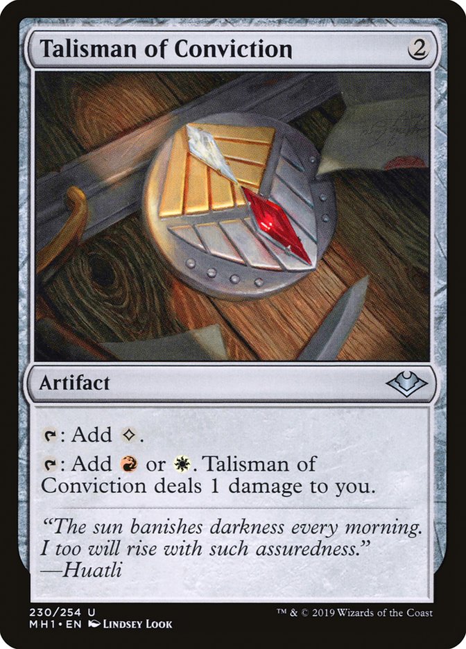 Talisman of Conviction [Modern Horizons] | Pegasus Games WI