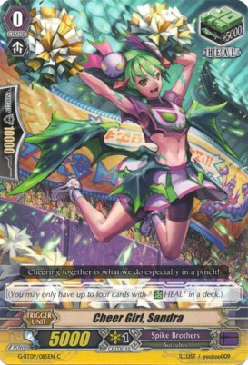 Cheer Girl, Sandra (G-BT09/085EN) [Divine Dragon Caper] | Pegasus Games WI