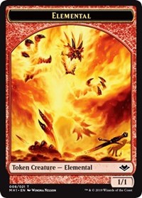 Elemental (008) // Squirrel (015) Double-Sided Token [Modern Horizons Tokens] | Pegasus Games WI