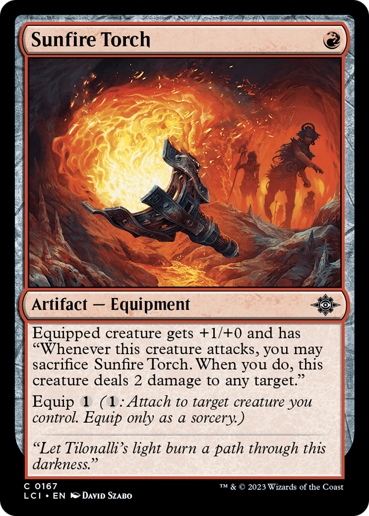 Sunfire Torch [The Lost Caverns of Ixalan] | Pegasus Games WI