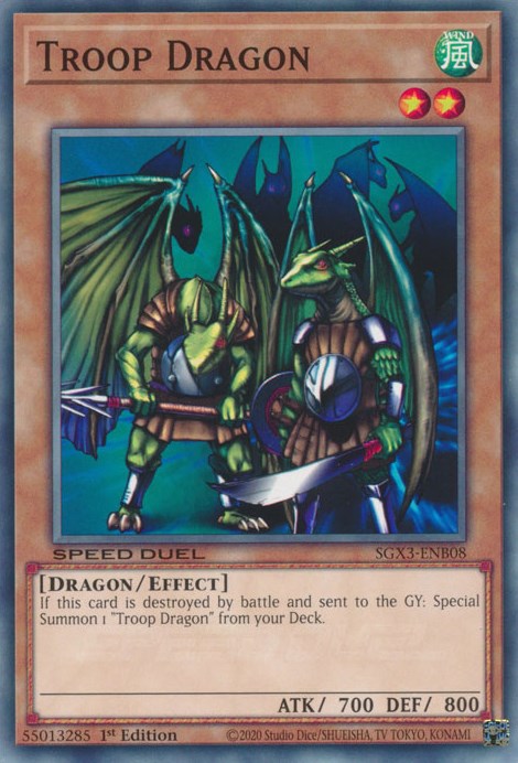 Troop Dragon [SGX3-ENB08] Common | Pegasus Games WI