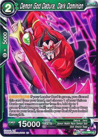 Demon God Dabura, Dark Dominion (BT11-085) [Vermilion Bloodline] | Pegasus Games WI