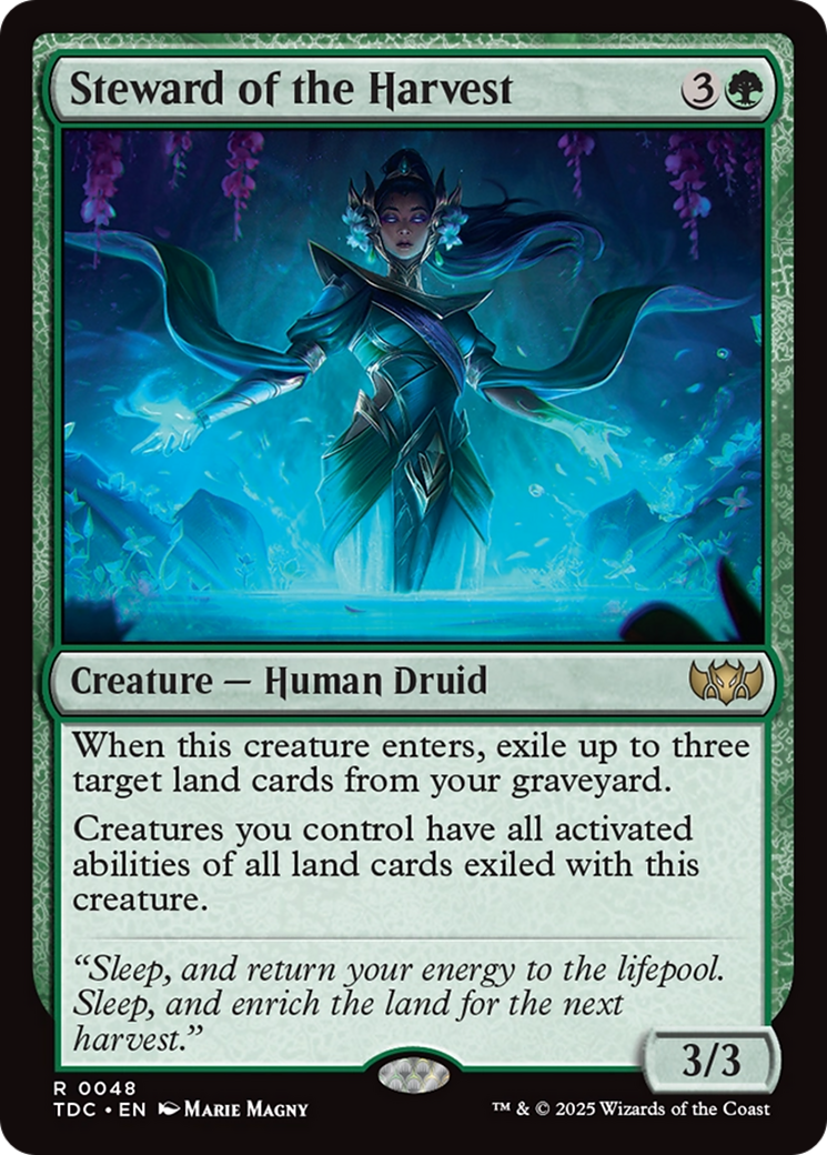 Steward of the Harvest [Tarkir: Dragonstorm Commander] | Pegasus Games WI