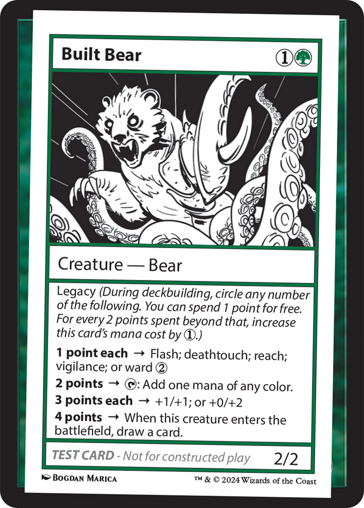 Built Bear [Mystery Booster 2 Playtest Cards] | Pegasus Games WI