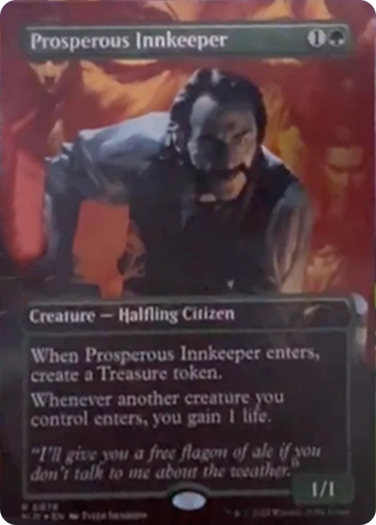 Prosperous Innkeeper (Rainbow Foil) [Secret Lair Drop Series] | Pegasus Games WI