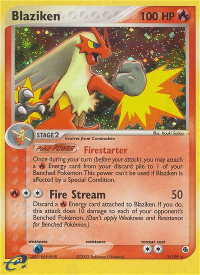 Blaziken (3/109) [EX: Ruby & Sapphire] | Pegasus Games WI