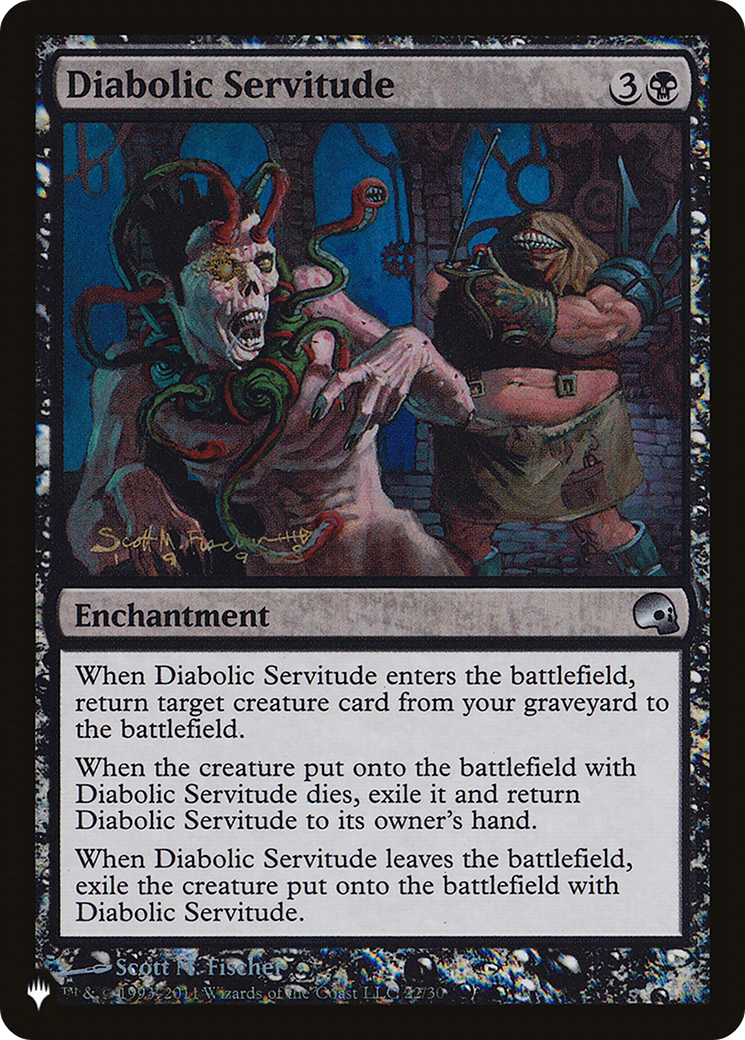 Diabolic Servitude [The List Reprints] | Pegasus Games WI