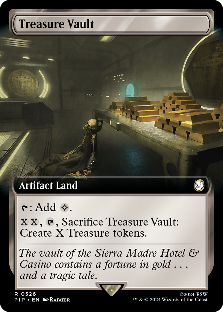 Treasure Vault (Extended Art) [Fallout] | Pegasus Games WI