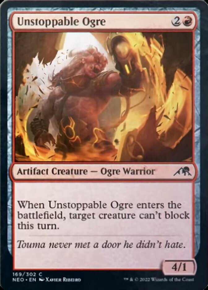 Unstoppable Ogre [Kamigawa: Neon Dynasty] | Pegasus Games WI