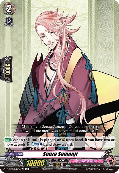 Souza Samonji (D-TB01/064EN) [Touken Ranbu: ONLINE 2021] | Pegasus Games WI