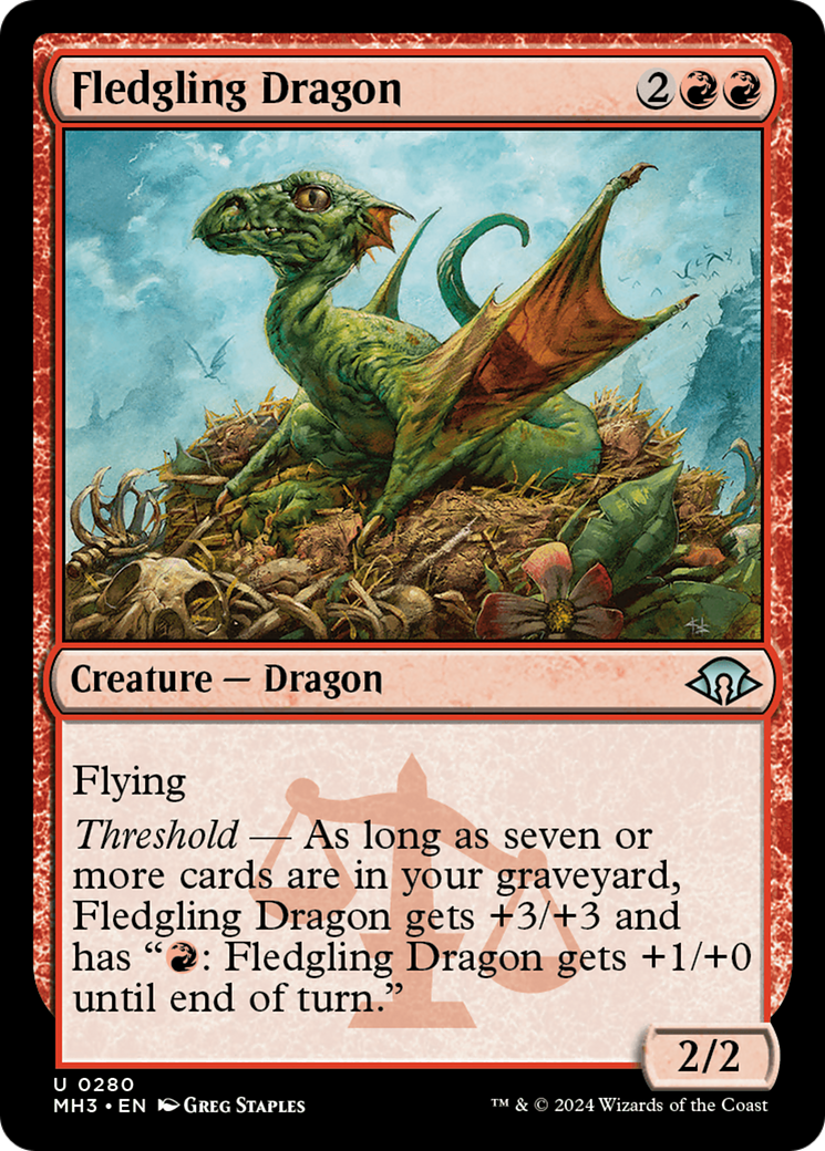 Fledgling Dragon [Modern Horizons 3] | Pegasus Games WI