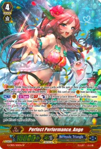 Perfect Performance, Ange (G-CB05/S01EN) [Prismatic Divas] | Pegasus Games WI