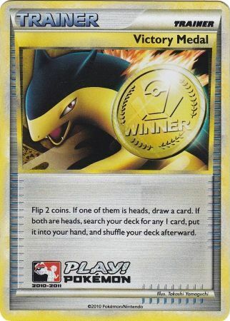 Victory Medal (2010-2011) (Battle Road Spring) [League & Championship Cards] | Pegasus Games WI