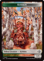 Elf // Kithkin (0007) Double-Sided Token [Lorwyn Eclipsed Tokens] | Pegasus Games WI
