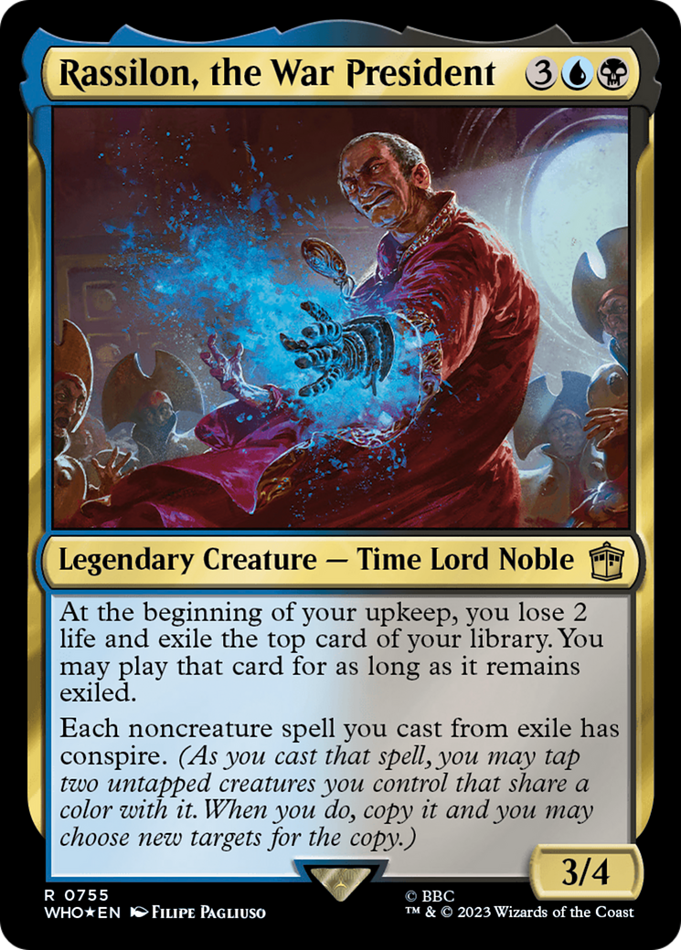Rassilon, the War President (Surge Foil) [Doctor Who] | Pegasus Games WI