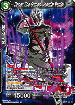 Demon God Shroom, Imperial Warrior (BT17-123) [Ultimate Squad] | Pegasus Games WI